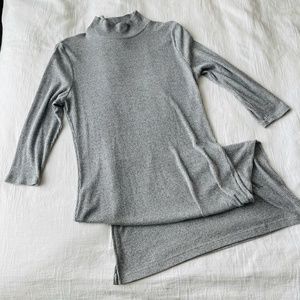 Banana Republic Ribbed Midi Dress